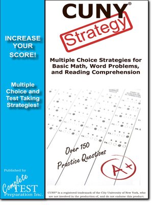 cover image of CUNY Test Strategy